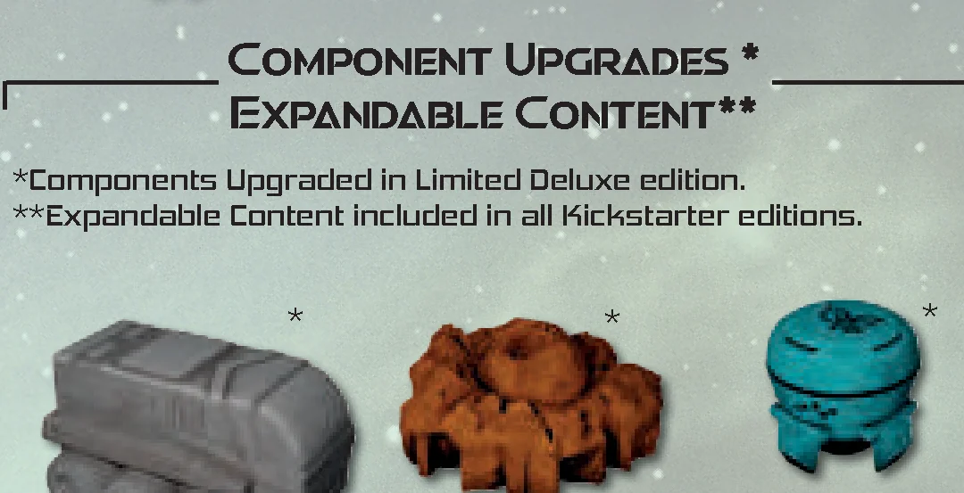 expandable content and upgrades