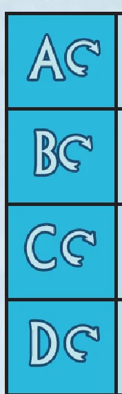 Exploration board round turn symbols