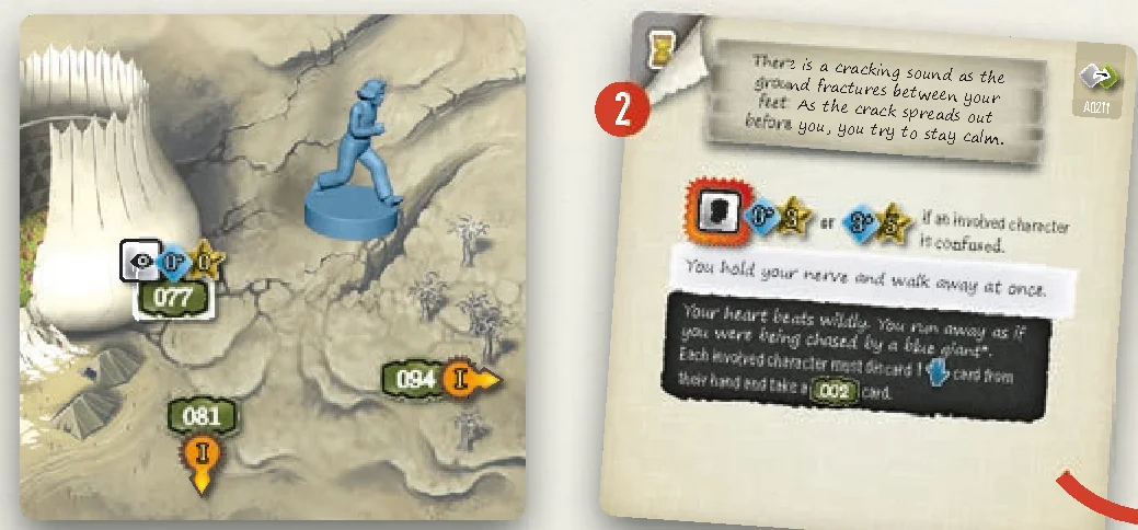 Exploration step 2: Resolving temporary event