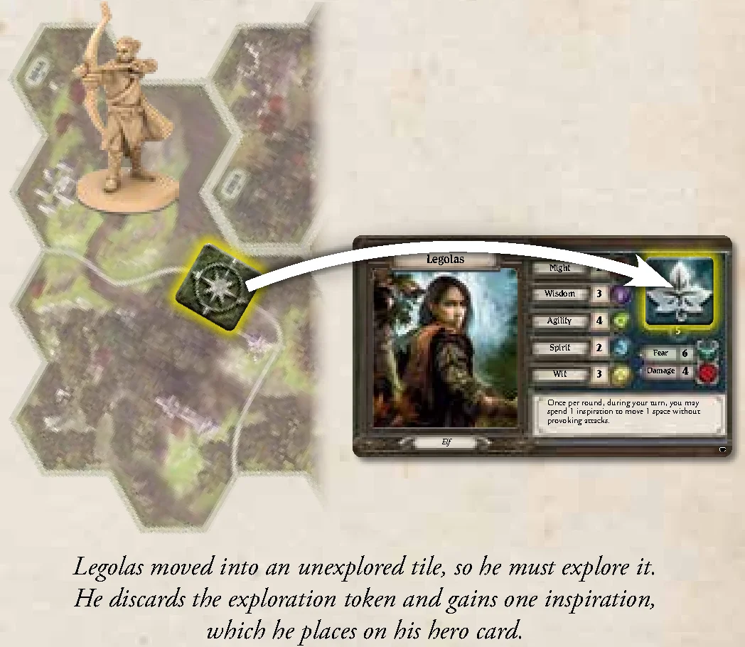 Exploring a Tile and Gaining Inspiration Example