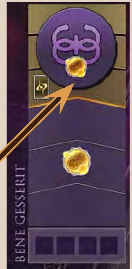 Faction Influence Track Diagram
