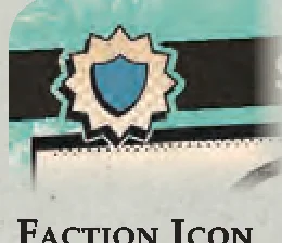 Faction shield icon card snippet