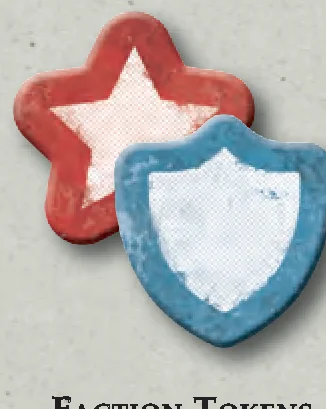 Faction tokens detail