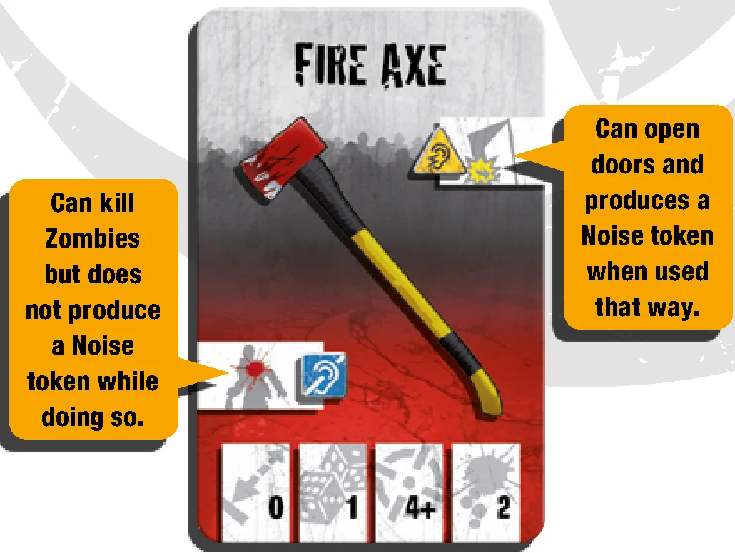 Fire Axe Equipment Card Breakdown