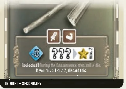 Flail item card and Stealth skill card examples