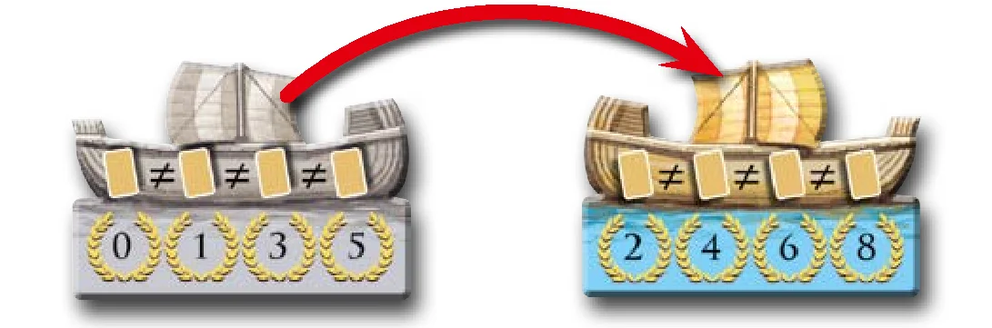 Flip ship tiles to colored front