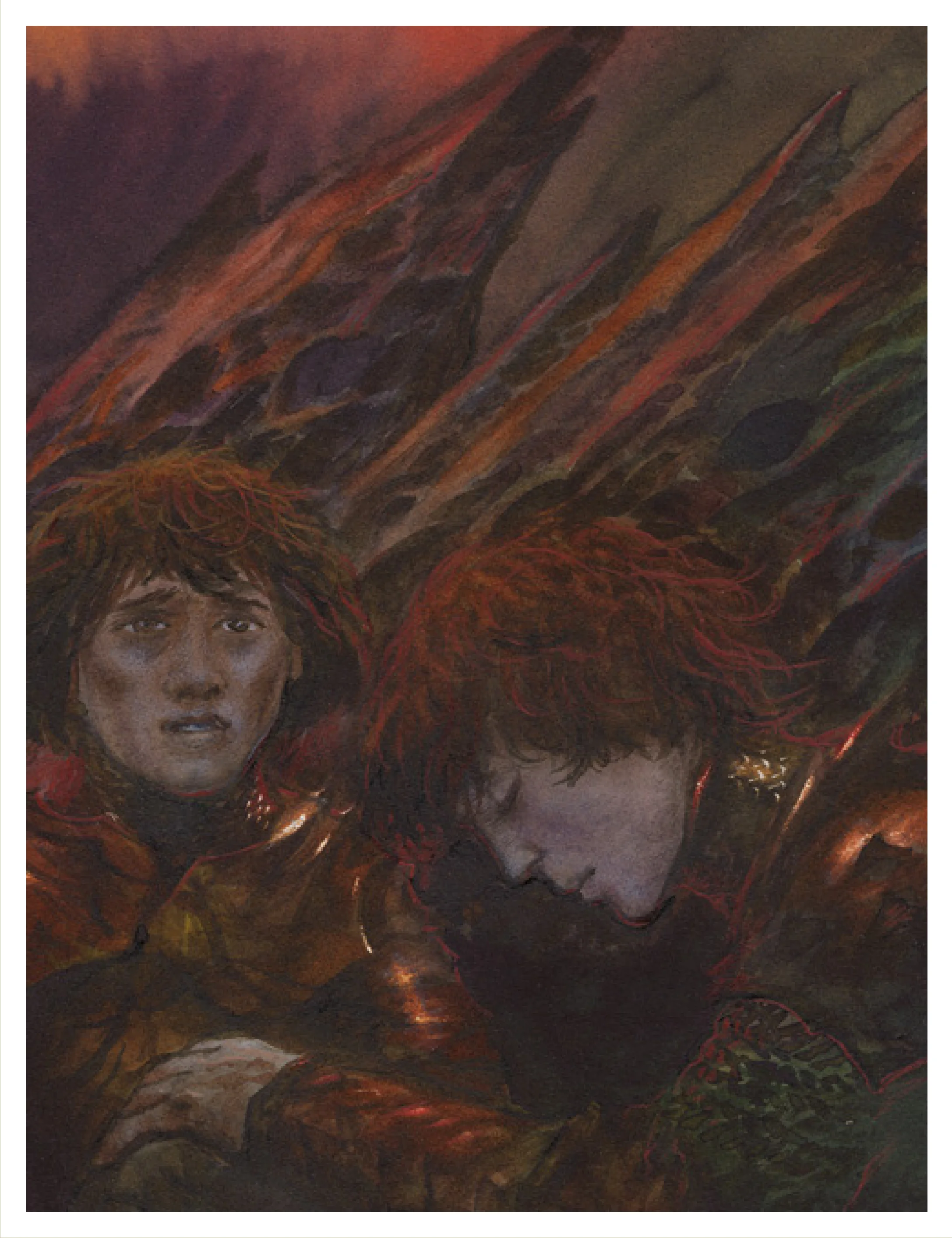 Frodo and Sam Illustration