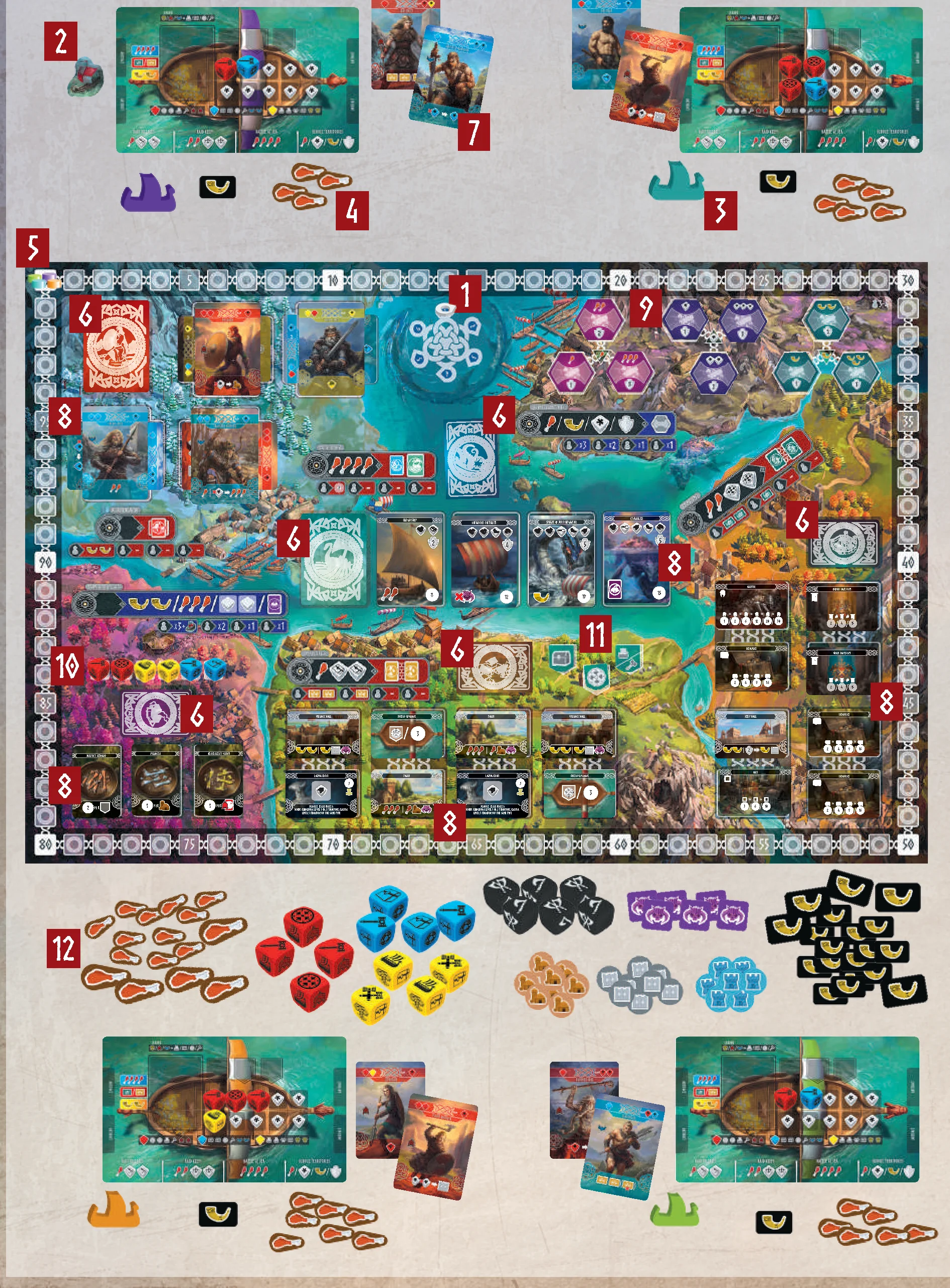 full game setup diagram