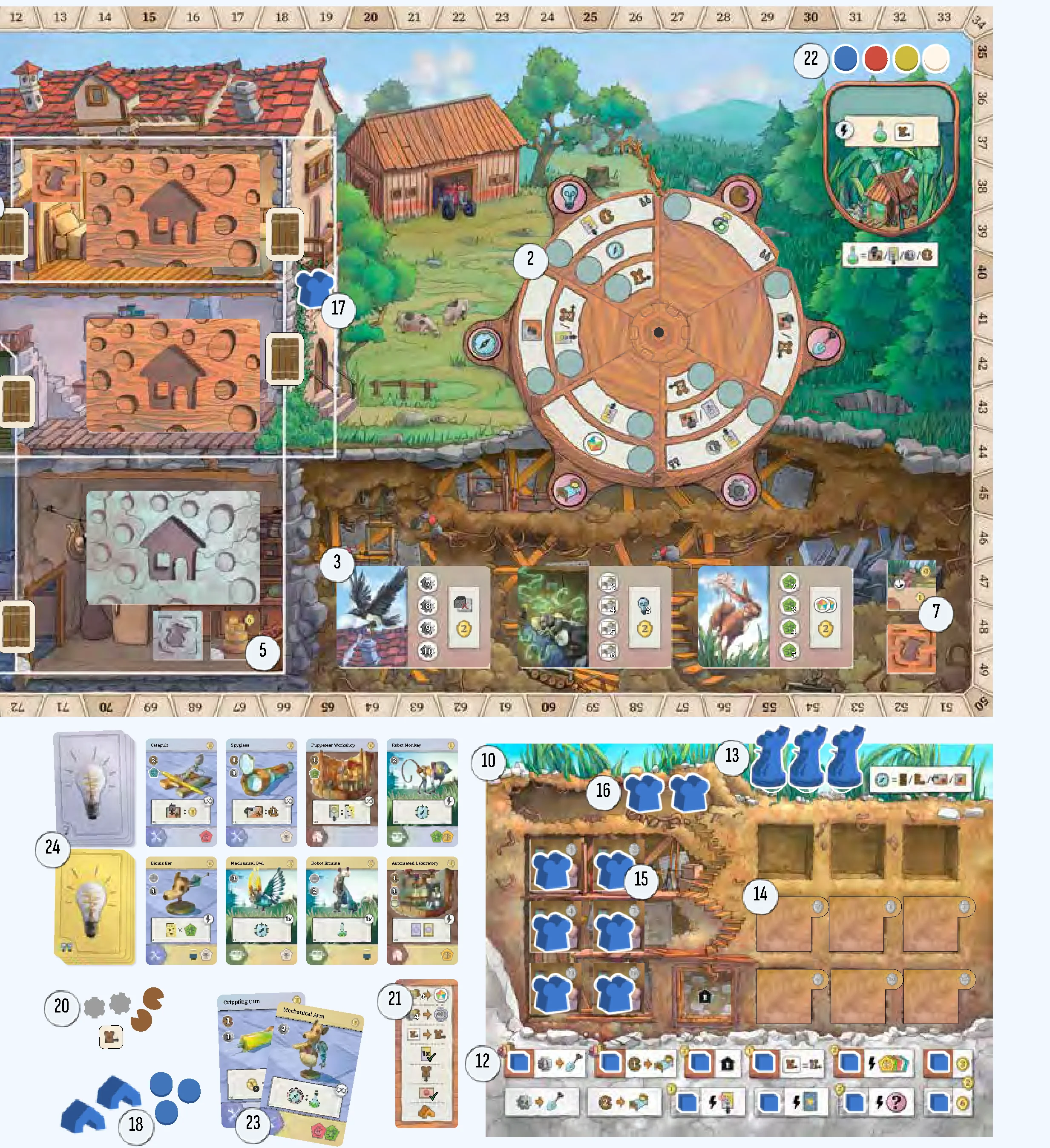 Full Game Setup Diagram