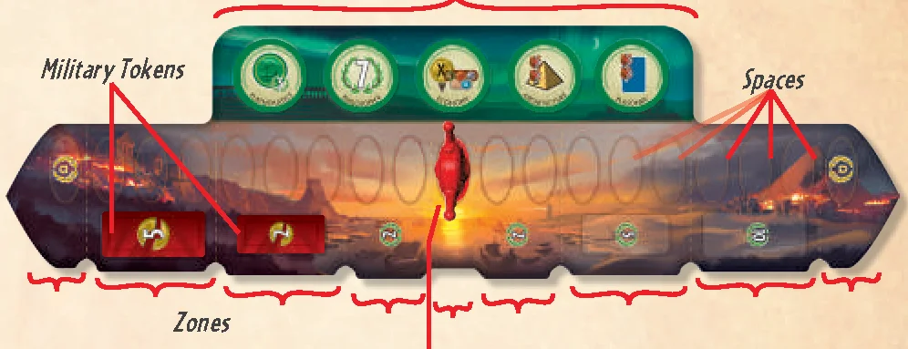 Game board diagram