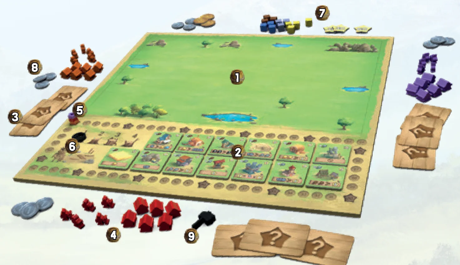 Game setup diagram
