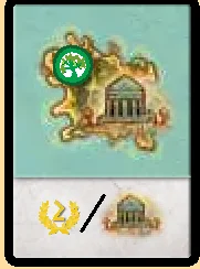 Goal card Tree Terrain icon