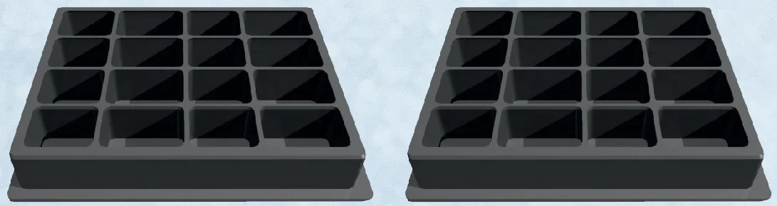 Goods boxes compartments