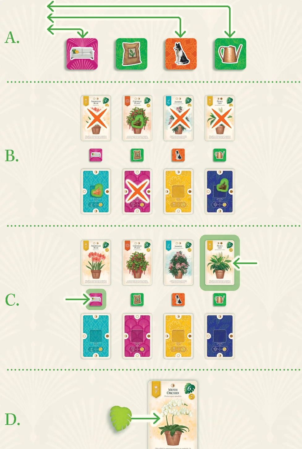 Green Thumb Actions Diagrams