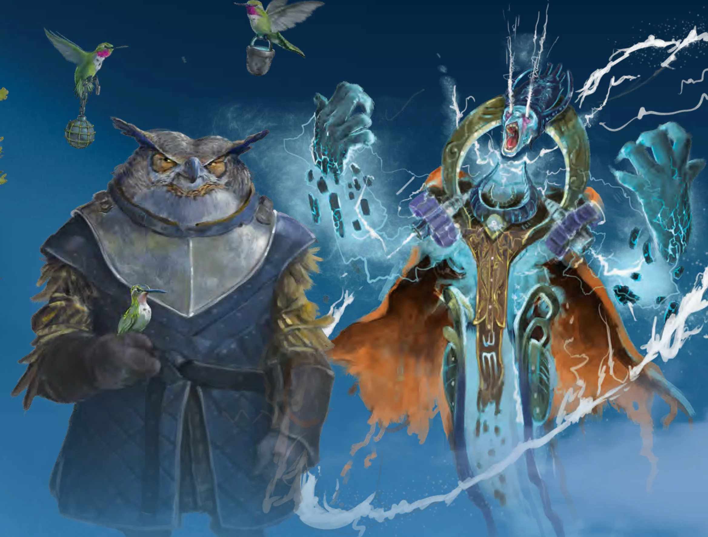 Heirs and Narora Illustration