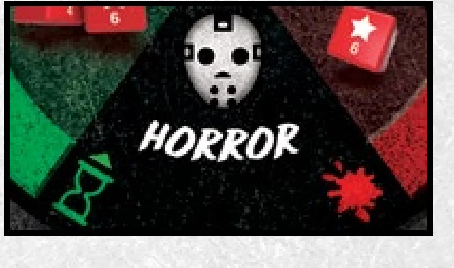 Horror Track bonus and penalty indicators diagram