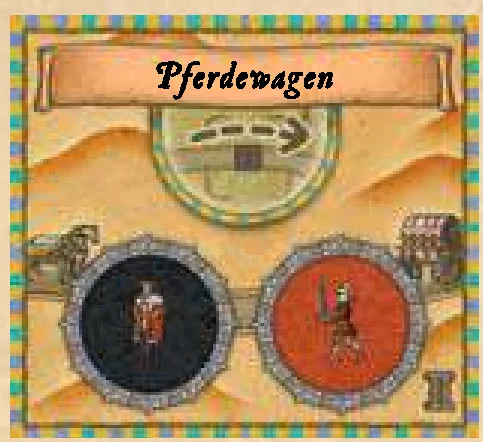 Horse Wagon Place Tile