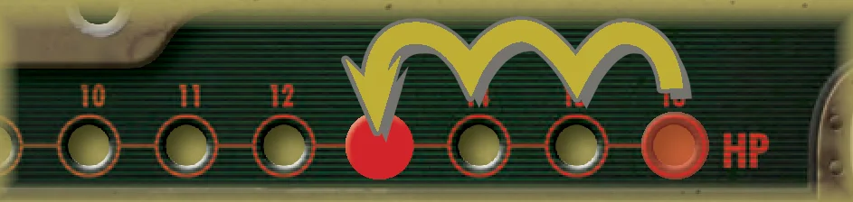 HP and Rads track diagram