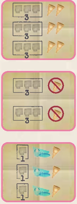 Ice Cream Truck Plan C cards