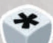 Any color die on side of choice