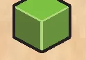 Green cube