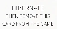 Hibernate then remove card