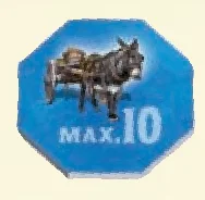 Large donkey cart action tile