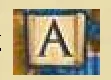 Marker letter a