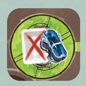 Move card to resting area machine