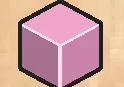 Pink cube