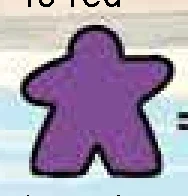 Purple start player meeple