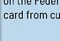 Site bonus federation card