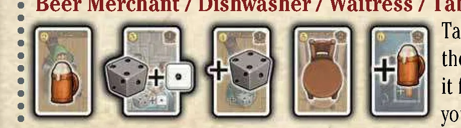 Tavern card bonus