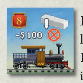 Train pay rail
