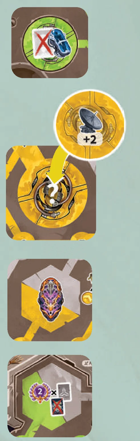 Icons of reward spaces