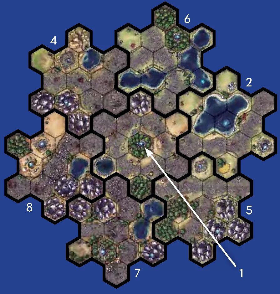 Isles Setup Layout