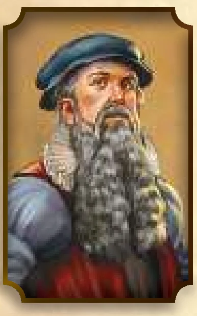 Johannes Gutenberg portrait