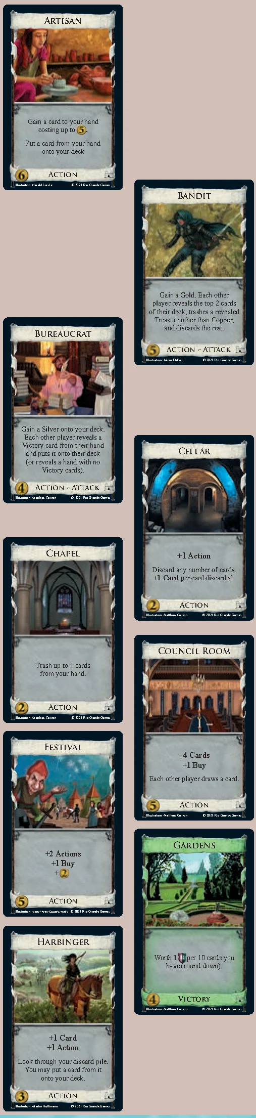 Kingdom cards preview 1