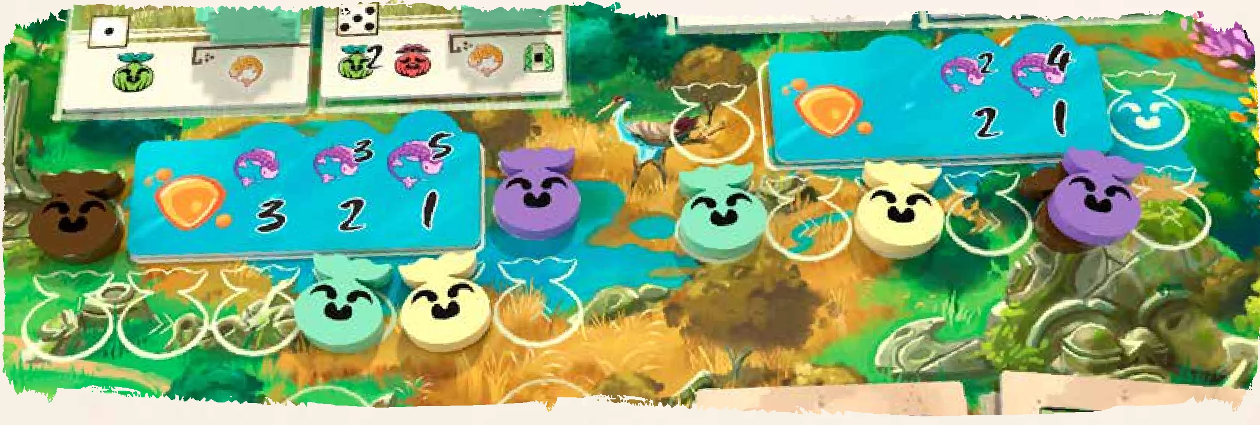 Kodama tracks and Lake treasures