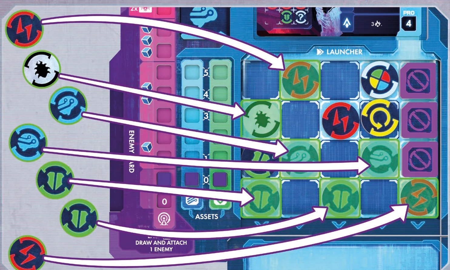 Launcher Refill Step Example