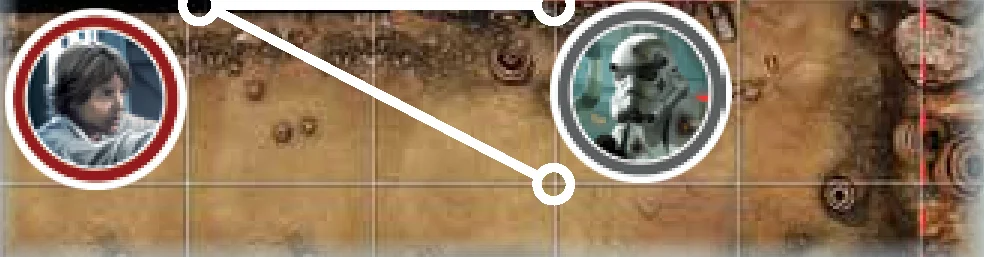 Line of Sight Examples 8, 9: Parallel along walls or blocked spaces