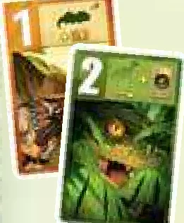 Low value cards 1 and 2