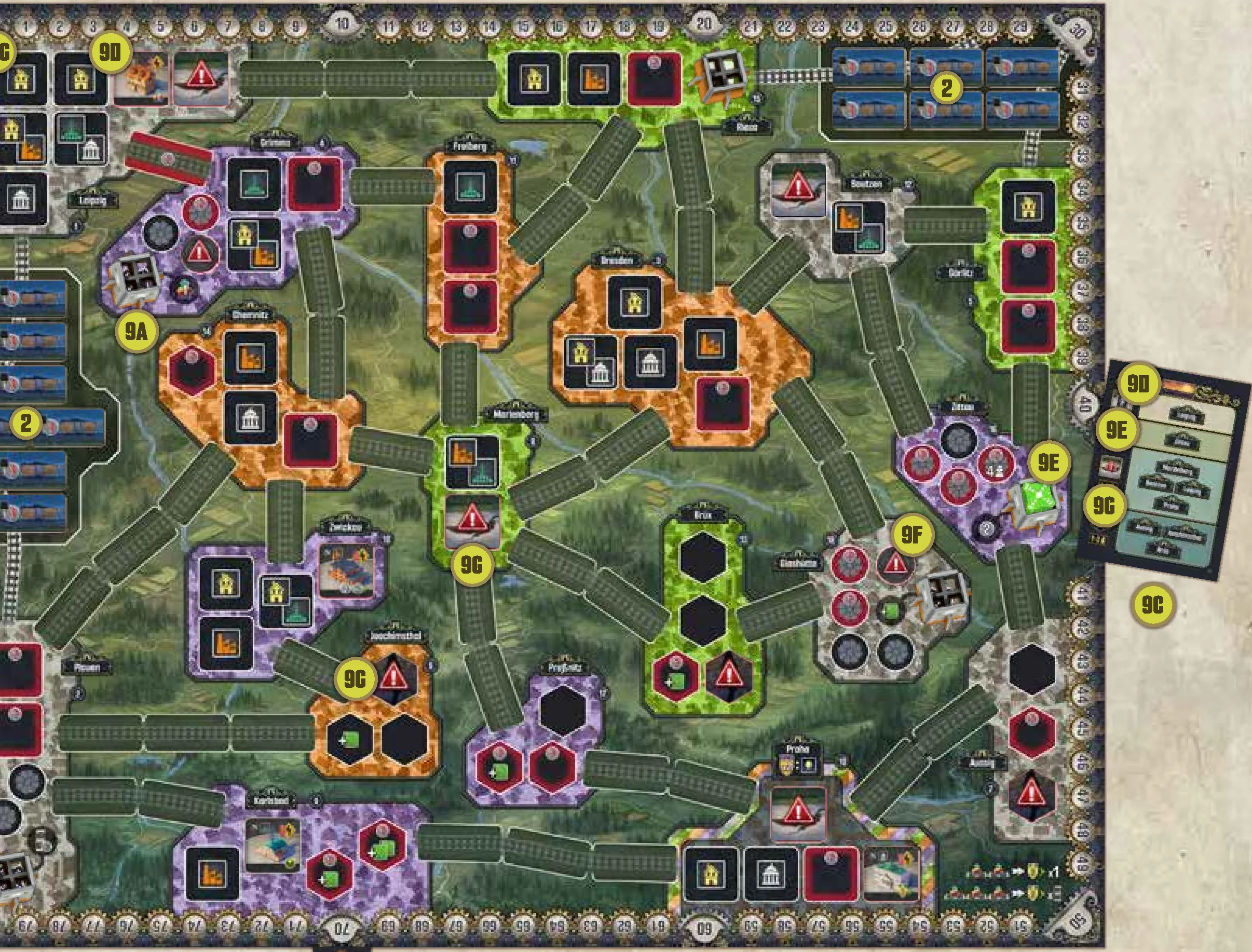 Main Board Map Setup