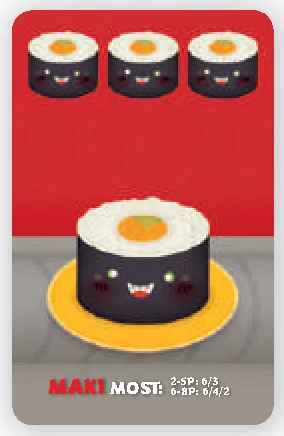 Maki Rolls card