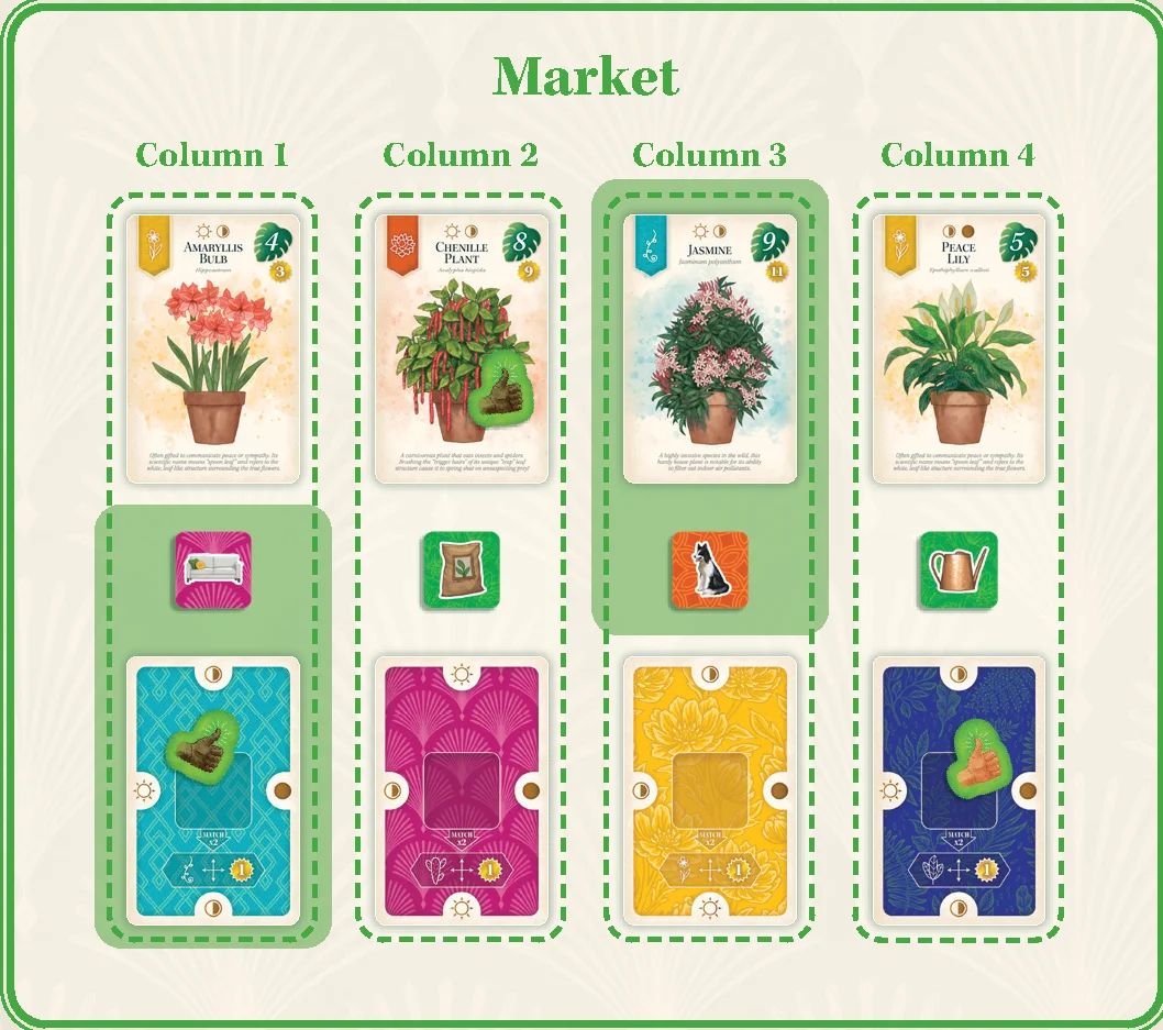 Market Columns Illustration