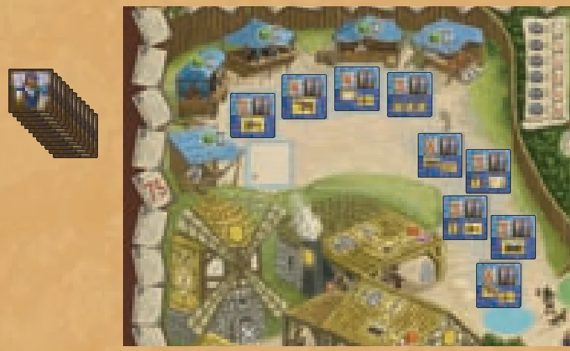 Market Setup Example for 3 Players