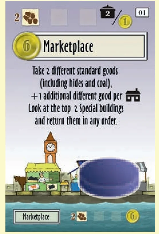 Marketplace building card
