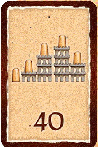 Master card: Knights on different levels (40 pts)
