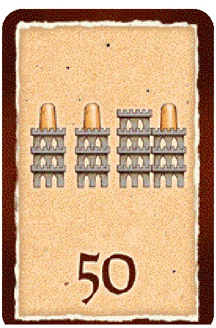 Master card: Knights on the same level (50 pts)