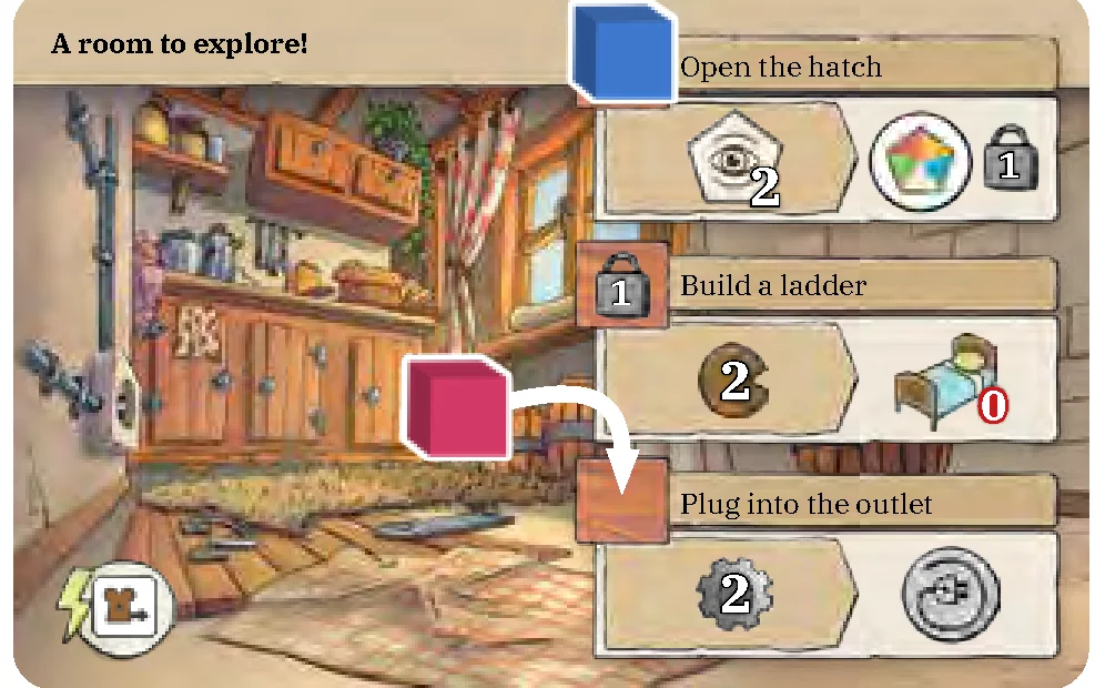 Mission Card with Locks Example